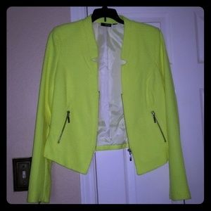 Neon Yellow blazer